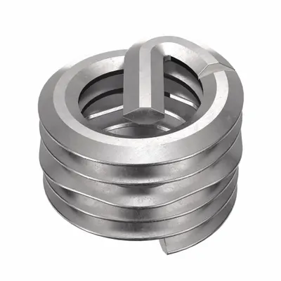 HELI-COIL Free-Running Tanged Helical Insert M5-0.80 Plain 1,000 PK - Free-Running Tanged Helical Inserts