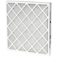 PURAFILTER MERV 13 pleated air filter with synthetic media and beverage board frame. Measures 20 in x 25 in x 4 in. LEED/Green designated. Used in commercial HVAC systems for capturing fine particles