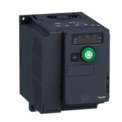 SCHNEIDER Variable Speed Drive: In Phase Single, 200-240V AC, Out Phase Three, 3 hp - Schneider Altivar ATV320