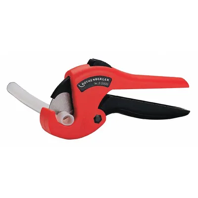 ROTHENBERGER PEX Cutter, 8 in, Std Shear, 52005 - Plastic Tubing & Hose Cutters