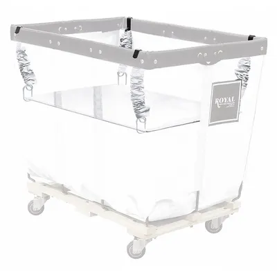 ROYAL BASKET TRUCKS Basket Truck Spring Lift Kit: G20-WWX-SLN, 44 in x 28 in x 5/8 in, White - Easy-Access Spring Lift Kits