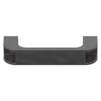 Handle: 15 Series, Inch, Plastic, Black, Drop-In, 4 27/64 in x 1 27/64 in, 5 1/2 in Overall Ht (MPN 13AC7350)