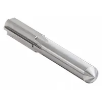 This straight-flute chucking reamer is made from solid carbide for precision hole finishing. It is designed to produce accurate diameters and smooth surface finishes in metals, plastics, and composites. Typical applications include general machining operations where tight tolerances are required