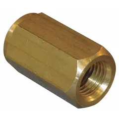 This chrome-plated threaded pipe fitting is designed for high-pressure applications up to 1,200 psi. With 1/8 in male threads on both ends, it connects two pipes in a straight line. Suitable for hydraulic, pneumatic, or instrumentation systems requiring corrosion resistance and secure connections.