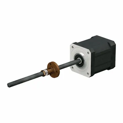 PBC LINEAR LSR1201T-0300-RCF-171-NNN-N Precision Lead Screw Assembly - Precision Lead Screw Assemblies
