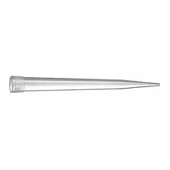 Non-sterile pipette tip made from biomedical grade plastic, with a 10 µL capacity. Supplied in a bulk bag of 1000 tips. Unfiltered and designed for universal pipettes. Suitable for general liquid handling tasks such as sample preparation, reagent dispensing, and serial dilutions in laboratory settings.