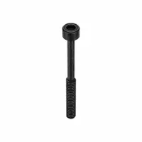 Socket Head Cap Screw: #10-24 Thread Size, 2 in Lg, Std, Black Oxide, Alloy Steel, 100 PK (MPN 10C200KCS)