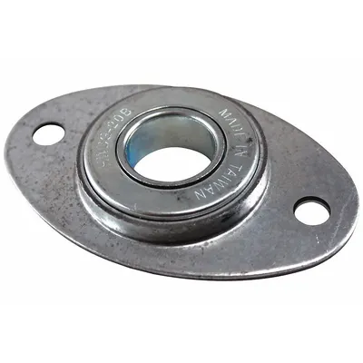 AMERICAN GARAGE DOOR SUPPLY Football Bearing, Steel, 1 1/4 in Inside Dia, 4 PK - Material Handling