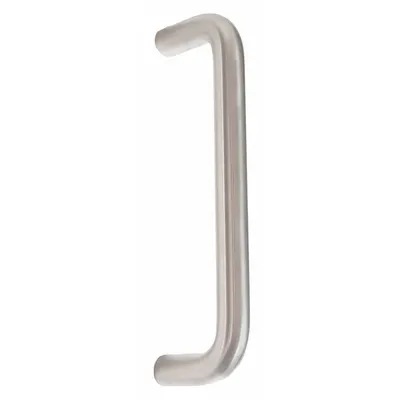 TRIMCO Antimicrobial Door Pull, Copper, Silver, 6 3/4 in Ht, 1194E-1-4.710CU - Antimicrobial Door Pulls