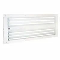 GLOBAL FINISHING SOLUTIONS Paint Booth Light Fixture: 5,000 lm, T5 Temp Code, 5000K, 54 W, 120V AC (MPN LABW-I6T5-D12)