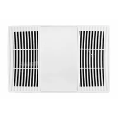 BROAN Replacement Grille: Plastic, White, 100HFL/100HL/765H110L/765H110LB/765HFL/765HL - Replacement Parts for Bathroom Exhaust Fans