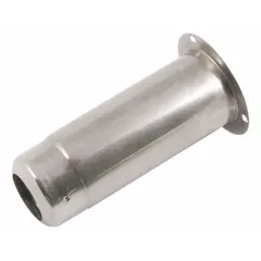 This nozzle is a power tool part designed to direct heated air from Master Appliance heat guns. It fits models 3KH79, 3W771, 5PYP5, 6NE91, 6NE92, and 6NE97, and is compatible with the PH-1000. Typical applications include shrink tubing, wire harnessing, and heat-shrink tasks in industrial maintenance and electronics.