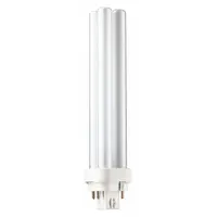 PHILIPS Compact Fluorescent Bulb: 4-Pin (G24q-3), PL-C, Fluorescent, 3500K, 1,800 lm Light Output (MPN PL-C 26W/835/4P/ALTO)