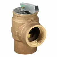 APOLLO Relief Valve: FNPT x FNPT, 3/4 in x 3/4 in, Bronze, 80 psi Max. Op Pressure (MPN 1041810)