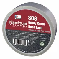 General-purpose duct tape with polyethylene coated cloth backing and rubber adhesive. Suitable for bundling, sealing, and light holding on clean surfaces. Minimum application temperature 40°F