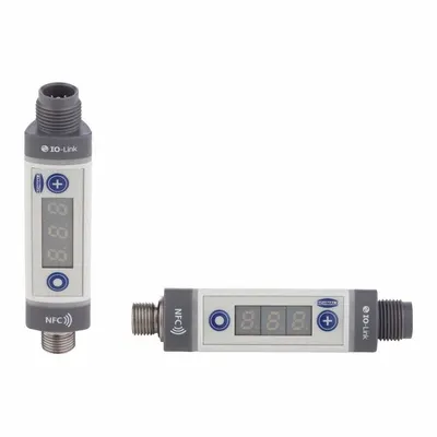 SCHMALZ IO-Link Vacuum Sensor: VSi Series, 4-Pole M12 Male, 5 mm Metric Port - IO-Link Compact Vacuum Pressure Switches