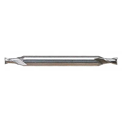 YG-1 Square End Mill: High Speed Steel, Double End, 2 Flute, 3/16" Mill Dia - Double-End High-Speed Steel Square End Mills