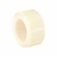 This UHMW slick surface tape features an acrylic, polyolefin film in tan with a thickness of 11.5 mil. It is 2 inches wide and 5 yards long. Designed for conveyor belt applications, it reduces friction and wear on belt surfaces, facilitating smooth material flow