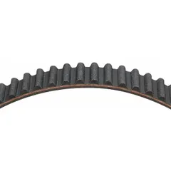 Timing belt and metric V-belt with 1,080 mm effective length and fiberglass reinforcing cord. Used in engine timing systems to synchronize camshaft and crankshaft rotation. Suitable for automotive and industrial applications requiring precise valve timing.