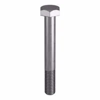 Heavy Hex Bolt: Stainless Steel, Grade B8M, Plain, 1/2"-13 Thread Size, 4 in lg, 5 PK (MPN ZBOLT-5086)