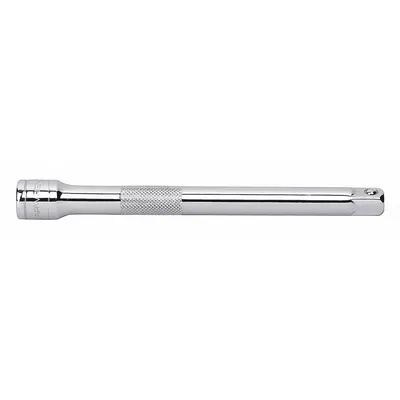 GEARWRENCH Socket Extension: 3/8 in Input Drive Size, 3/8 in Output Drive Size, 6 in Overall Lg - 3/8" Drive Hand Socket Extensions
