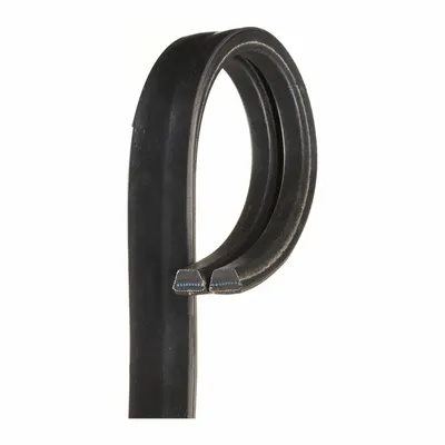 GATES V-Belt: D255, 4 Ribs, 258 in Outside Lg, 5 9/16 in Top Wd, 3/4 in Thick - D Section Banded V-Belts