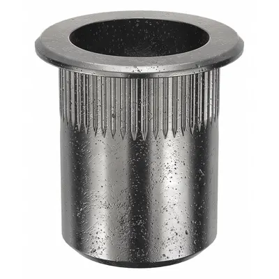 AVK Rivet Nut: M8-1.25 Thread Size, 18.4 mm Overall Lg, 13.5 mm Insert Dia - Twist-Resistant Rivet Nuts