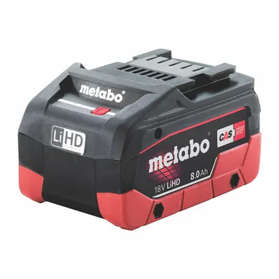 METABO 18V 8.0Ah LiHD Battery Pack - Metabo CAS Batteries
