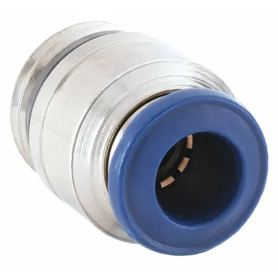 AIGNEP USA Nickel-Plated Brass Tube Fitting - Nickel-Plated Brass Tube Fittings