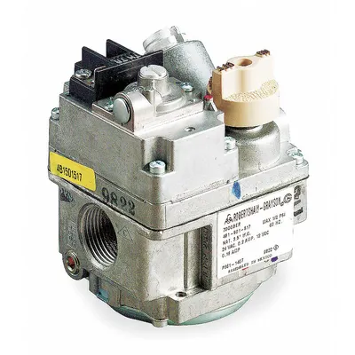 ROBERTSHAW Gas Valve: Standing Pilot, Single Stage, 240,000 BtuH, Fast Opening, 24V AC - Standing Pilot Gas Valves