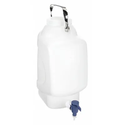 OEM Carboy: 10 L - Swing-Handle Rectangular Carboys with Spigots