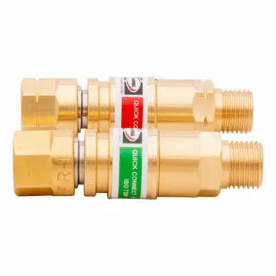 HARRIS Flashback Arrestors: 9/16"-18 (MPN 4301737) - Oxy-Fuel Hose Quick-Disconnect Coupling Sets