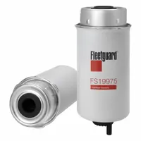 This can-type fuel/water separator removes contaminants and water from diesel fuel. It has an overall height of 9 inches and an outside diameter of 3 1/4 inches. Suitable for use in agricultural equipment, it helps protect fuel injectors and engines from damage