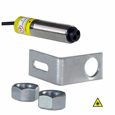 MONARCH 6180-029 Tachometer Sensor, 250,000 RPM, 158°F Max Temp, 8 ft Cable - Tachometer Sensors