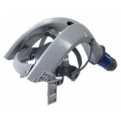 The 3M Versaflo S-950 is a premium head suspension designed for use with Versaflo powered air purifying respirator (PAPR) systems. It provides a secure and comfortable fit for workers requiring respiratory protection in environments with airborne particulates, such as manufacturing, chemical processing, and construction sites.