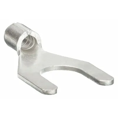 OEM Fork Terminals: Bare, 1/4 in Stud Size, 16 AWG – 14 AWG Wire Range, Std Fork - Non-Insulated Fork Terminals