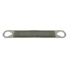 This LIFT-ALL triangle wire mesh sling is constructed from 10 gauge steel wire with a 12 ft length and 10 in width. The flexible mesh conforms to irregular loads, reducing damage during lifting. Suitable for crane and hoist applications in industrial settings such as steel mills, foundries, and metal fabrication.