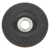 General purpose grinding wheel for carbon and stainless steel. Aluminum oxide construction with 60 grit. Type 29 depressed center design for weld removal, surface blending, and edge chamfering in fabrication and maintenance