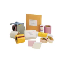 Acrylic label protection tape for general-purpose sealing and protection of labels, shipping documents, and paper records. Each roll is 4 inches wide and 72 yards long. Supplied in an 8-pack.