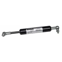 Steel shock absorber with 16.54-inch extended length for dampening motion and absorbing impact in industrial machinery, material handling systems, and automation equipment