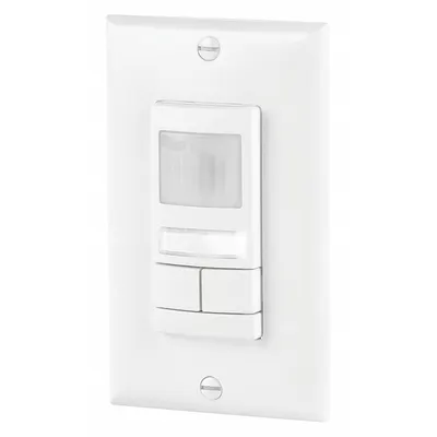 SENSOR SWITCH Occupancy Sensor: Occupancy/Photocell, Fluorescent/Incandescent/LED, Hard Wired - Occupancy Sensors
