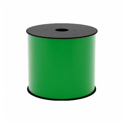 BROTHER Continuous Label Stock: 4 in x 150 ft, Vinyl, Green (Gloss) - Brother Thermal Transfer Continuous Label Rolls