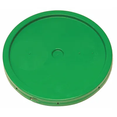OEM Tear Tab Lid, Green Plastic, 12 1/4 in Overall Dia, ROP2100CVR-TT-GR - Tear Tab Lids
