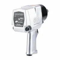 This pistol-grip air impact wrench features a 3/4-inch square drive and a 3/8-inch NPT air inlet. Designed for high-torque fastening and loosening in industrial settings, it is suitable for tasks such as automotive repair, equipment maintenance, and assembly operations
