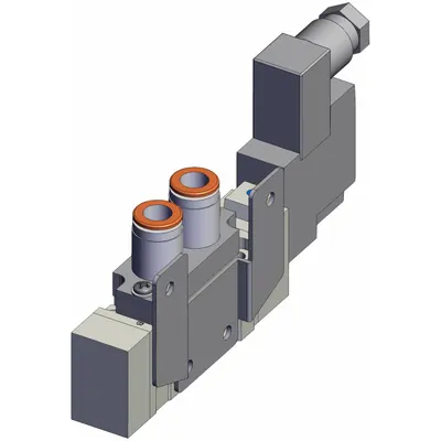 SMC SY7120-5DZ-C8-F2 SY7000 Series Single Solenoid - SMC SY Series Directional Control Valves