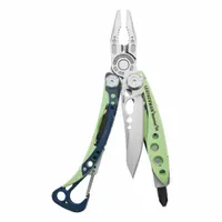 LEATHERMAN Pliers: Multi-Tool Plier, 7 Tools, 7 Functions, 4 in Closed Lg, 6 in Open Lg, SEAFOAM (MPN 833122)