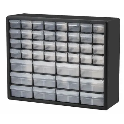 AKRO-MILS 10144 Plastic Small Parts Drawer Cabinet - Plastic Small Parts Drawer Cabinets