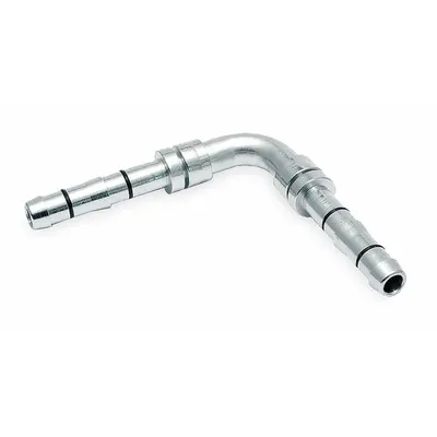 AEROQUIP FJ3058-03-1010S 90° Splicer Fitting, Dash Size 10, 0.5 in ID, for R22 - E-Clip Hose Fittings