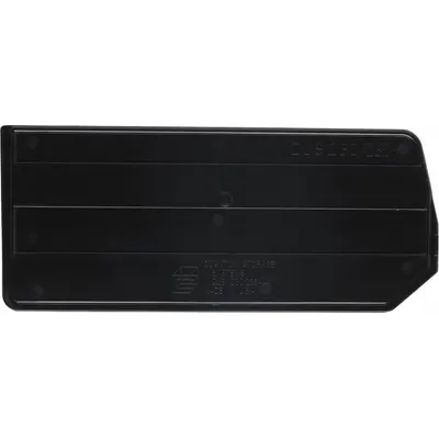 QUANTUM STORAGE SYSTEMS Bin Divider: 10 in x 4 1/4 in, Not Electrostatic Discharge Conductive - Hanging & Stacking Bin Dividers