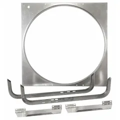 This fan panel and drive frame provides a rigid mounting structure for fan motor and drive components in HVACR systems. It supports proper alignment and vibration control in commercial ventilation, exhaust, and air-handling applications.